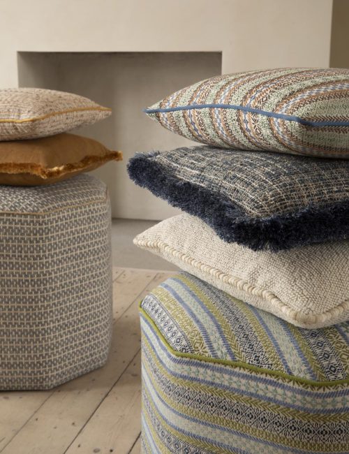 Alba Textures_stools_cushions_detail